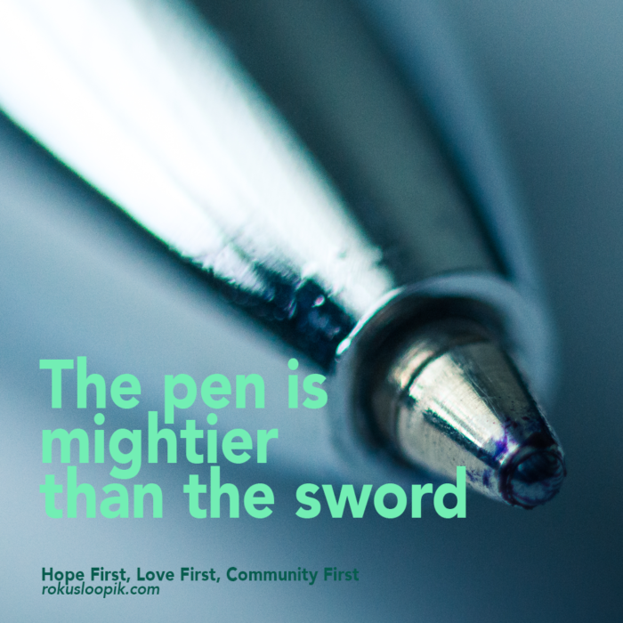 Recovery Quote 117: The Pen