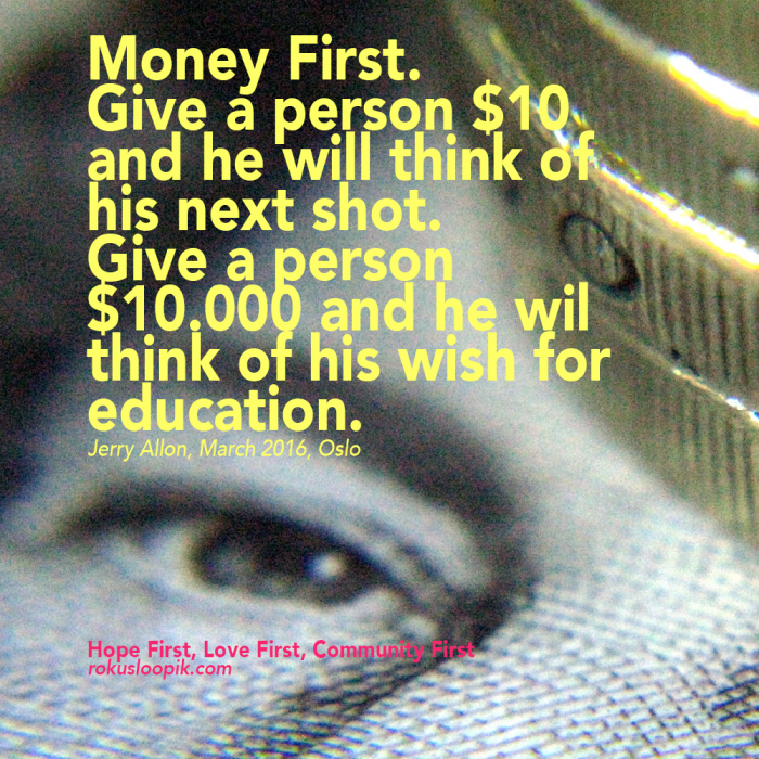 Recovery Quote 88 money first